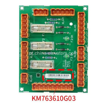 KM763610G03 PCB ASSY LOP-230 para elevadores KONE